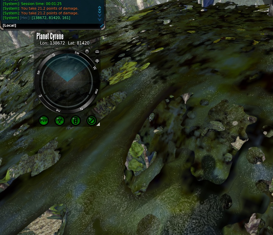 RisenIsland-RainDropsOnLeaves-TakingMysteryDamageNoMobs.jpg
